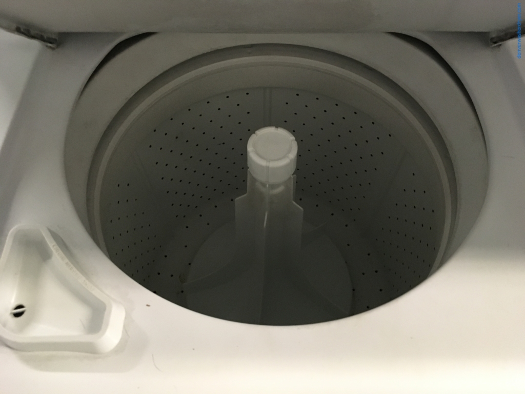 27″ Kenmore Stackable (Unitized) Full-Sized Washer, Electric Dryer, Combo, Quality Refurbished, 1-Year Warranty