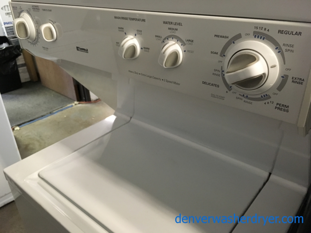 Large Images for 27″ Kenmore Stackable (Unitized) FullSized Washer
