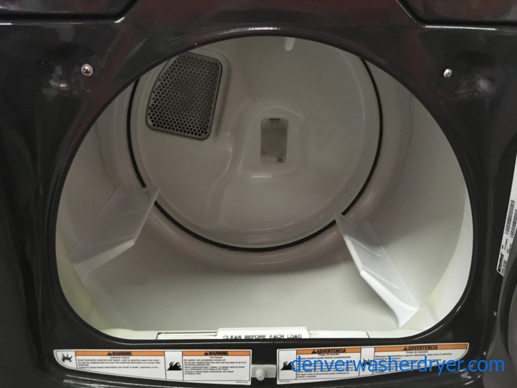 Slick Kenmore Oasis Direct-Drive Washer, Electric Dryer, Metallic Grey, Energy Star, HE, Quality Refurbished, 1-Year Warranty