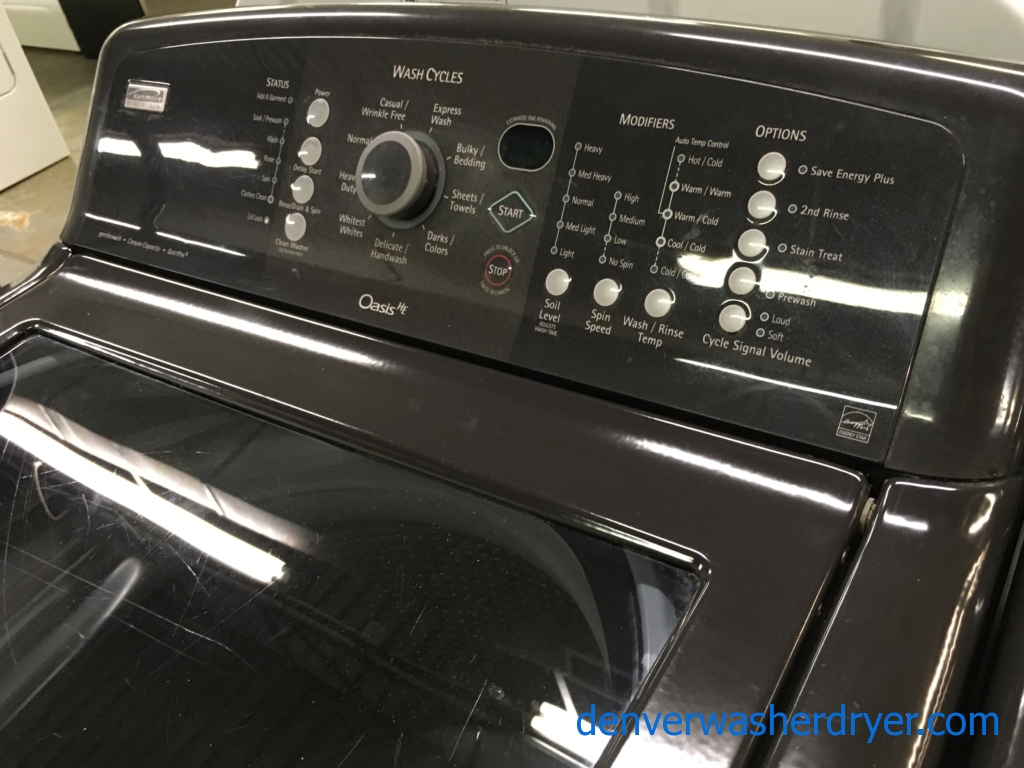 Large Images for Slick Kenmore Oasis DirectDrive Washer, Electric