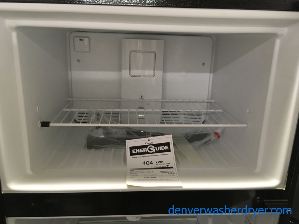 BRAND-NEW 30″ Frigidaire Top-Freezer (18 Cu. Ft.) Refrigerator, 1-Year Warranty
