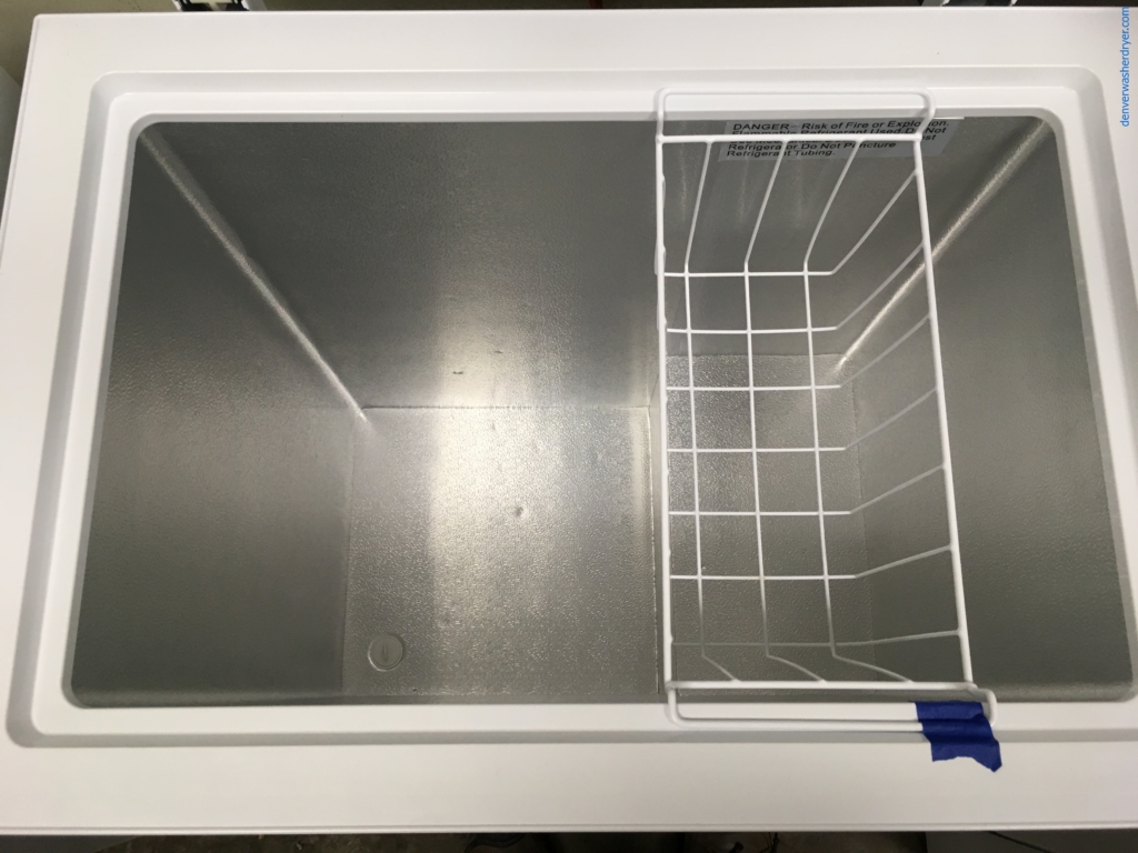 Large Images for Used Chest Freezer, 5 cu. ft., Insignia (GE), Manual