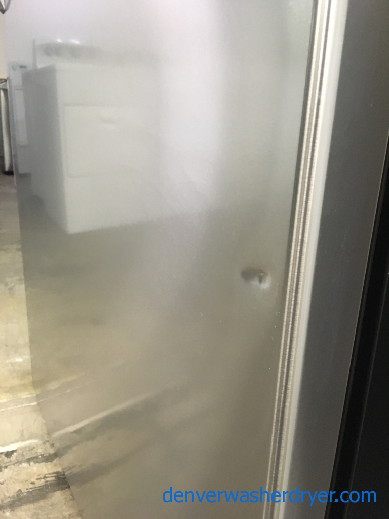 NEW! Upright 17 cu. ft. Convertible Refrigerator/Freezer by Insignia (Frigidaire), Frost-Free, Wi-Fi Enabled, Stainless, Energy Star