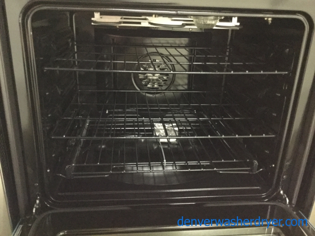 NEW! Stainless GE Profile Range, WiFi, Glass-Top Stove, Convection Oven, Flawless!