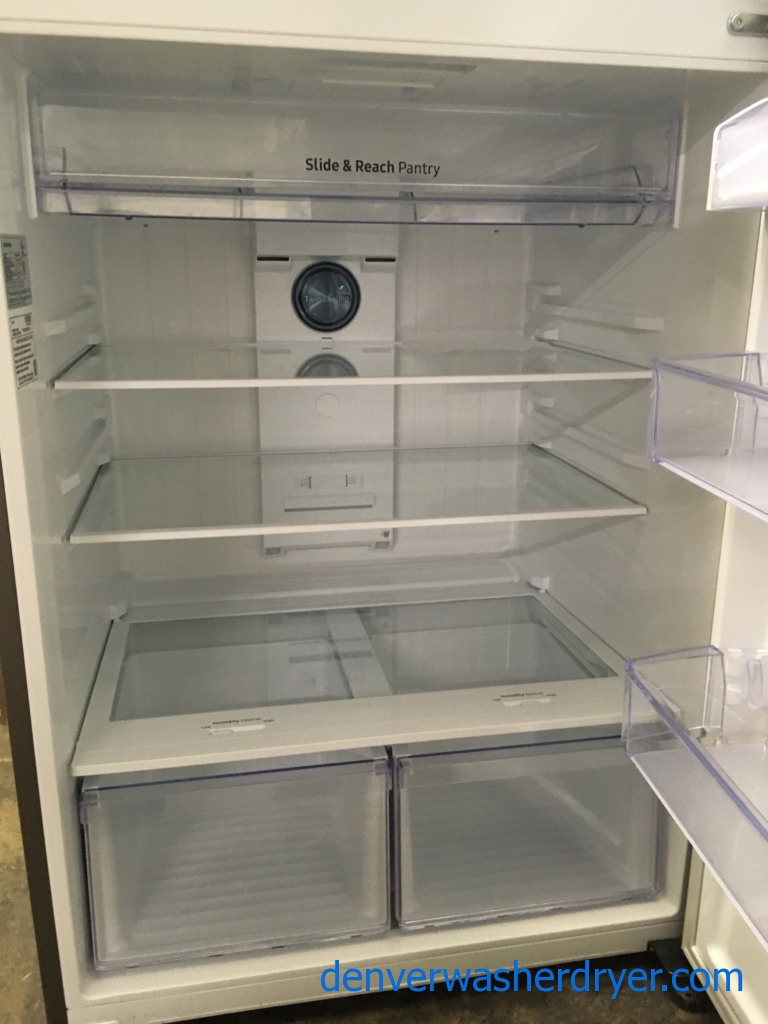 Large Images for Stellar Samsung Stainless Refrigerator, TopBottom