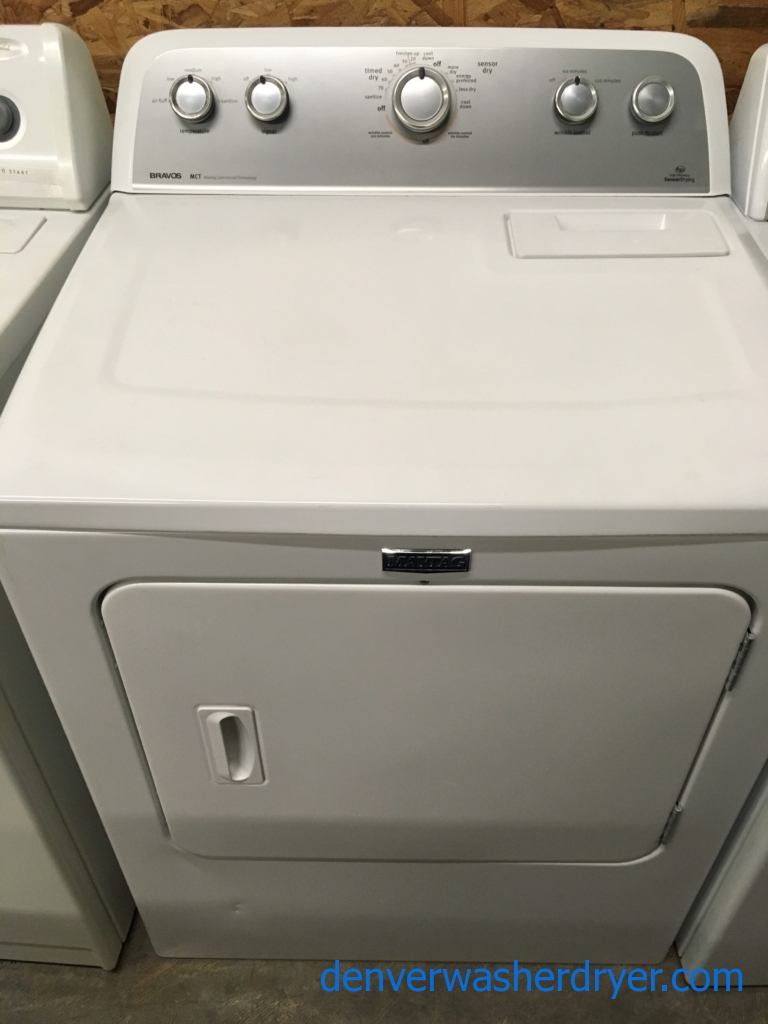Quality Refurbished HE Maytag Electric Dryer, 1-Year Warranty