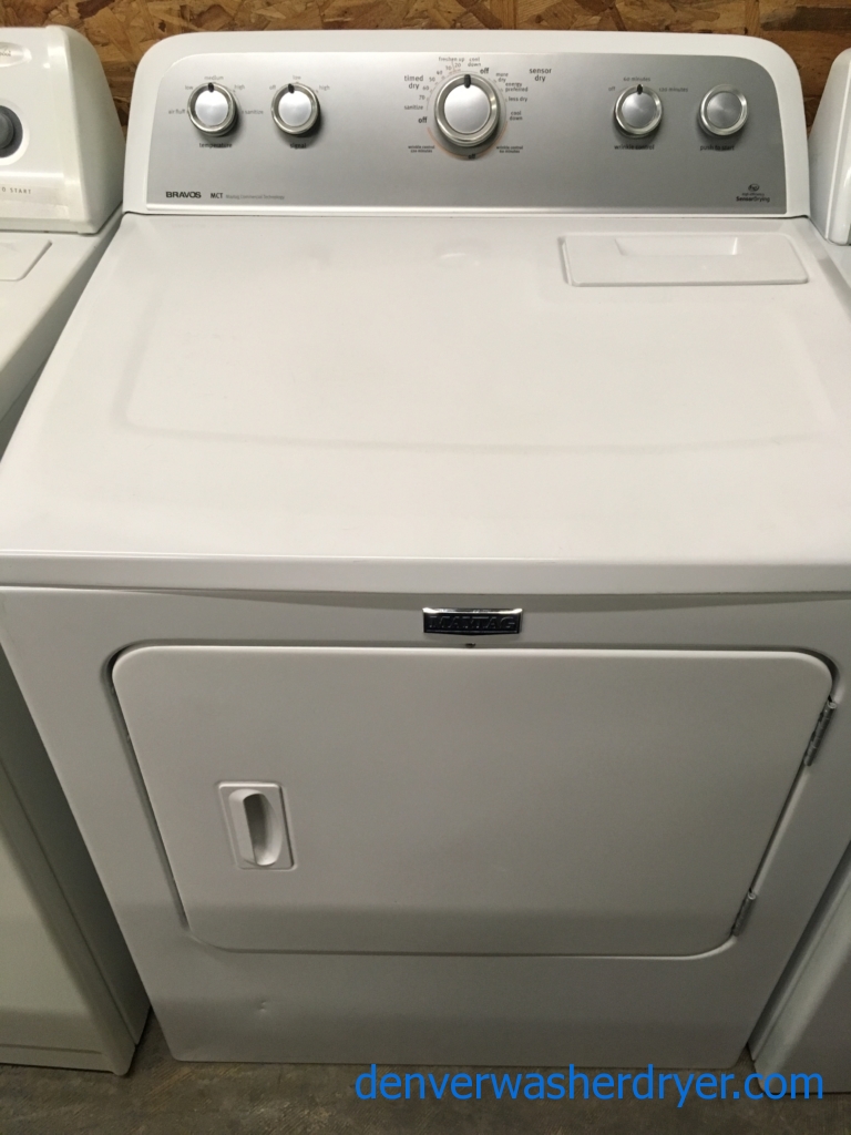Large Images for Quality Refurbished HE Maytag Electric Dryer, 1Year