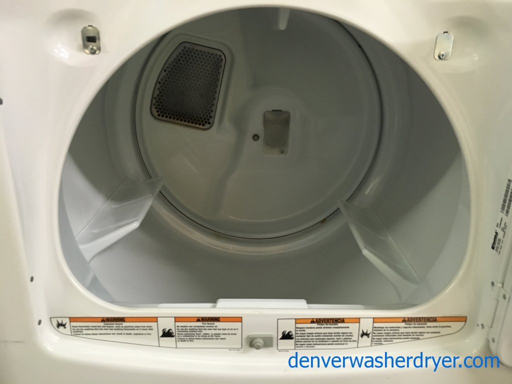 Quality Refurbished Kenmore Elite Oasis-Series HE Top-Load Direct-Drive Washer & Electric Dryer Set, 1-Year Warranty