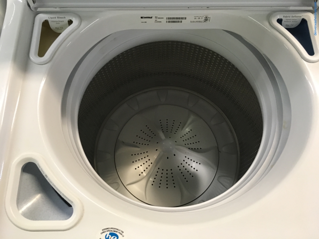 Quality Refurbished Kenmore Elite Oasis-Series HE Top-Load Direct-Drive Washer & Electric Dryer Set, 1-Year Warranty