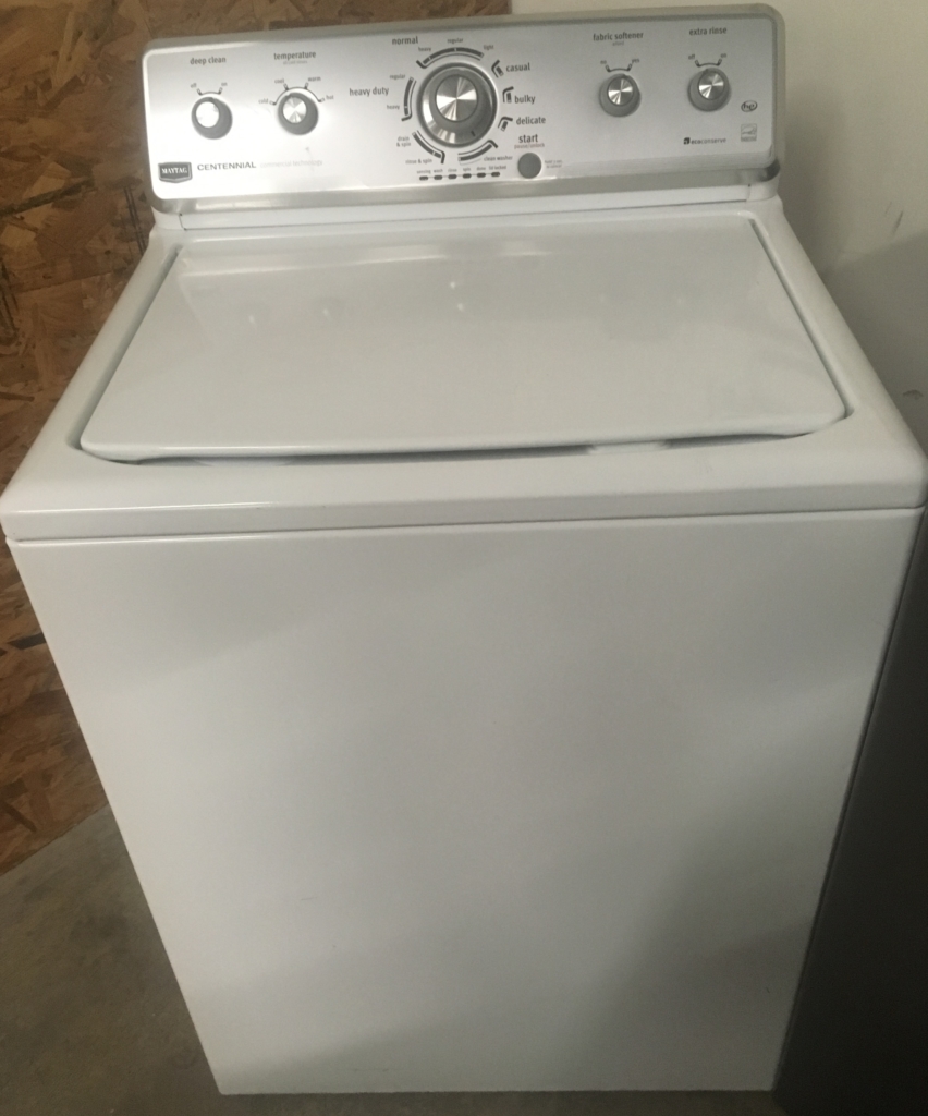 27″ Quality Refurbished Maytag Centennial Top-Load Washer, 1-Year Warranty