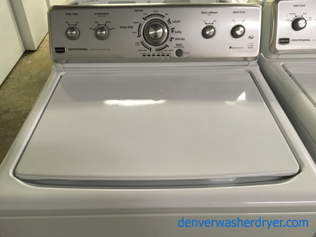 Large Images for Maytag Centennial 27″ Quality Refurbished TopLoad Washer, 1Year Warranty 4414