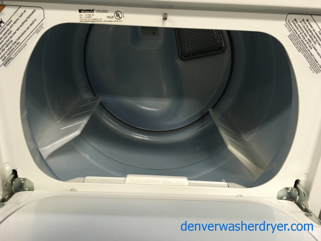 Heavy-Duty Direct-Drive Washer, Electric Dryer, Kenmore 90 Series Set, Built-To-Last, Quality Refurbished, 1-Year Warranty!