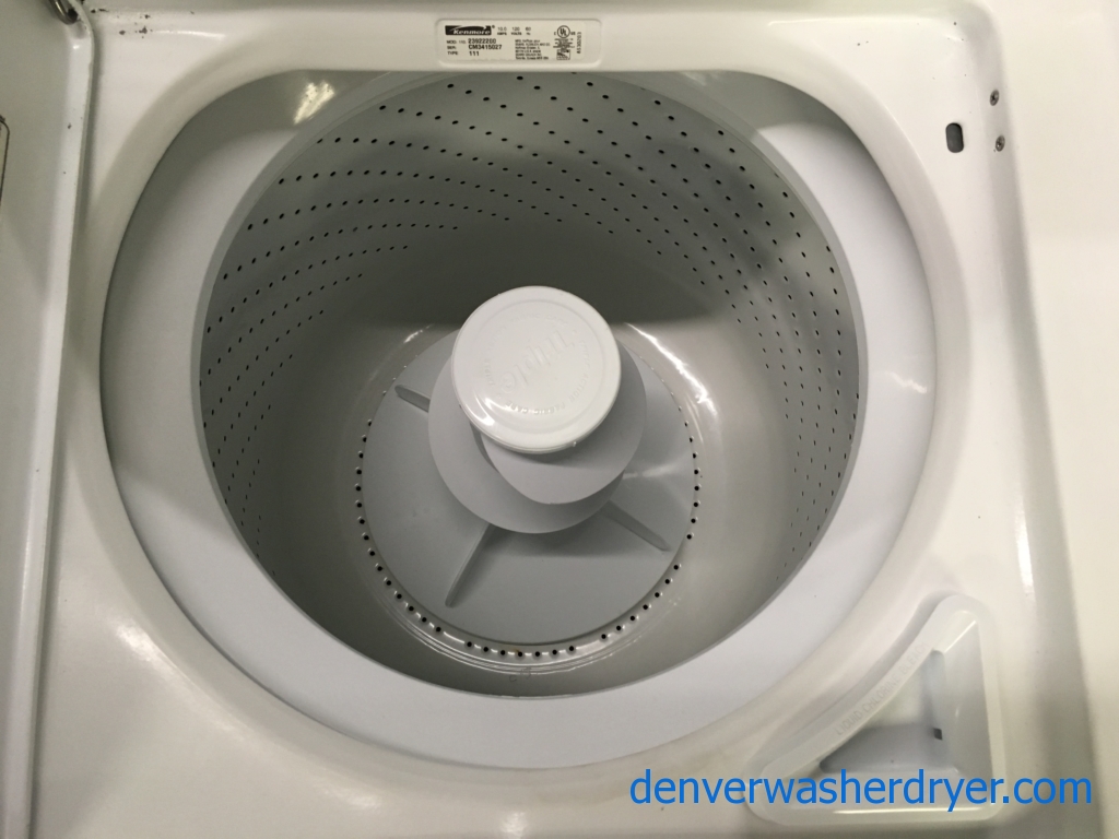 Heavy-Duty Direct-Drive Washer, Electric Dryer, Kenmore 90 Series Set, Built-To-Last, Quality Refurbished, 1-Year Warranty!