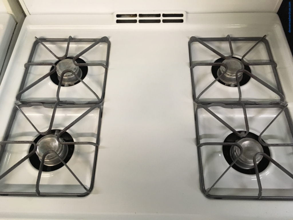 Large Images for Used Freestanding 30″ GE *GAS* Range, 4Burner Stove