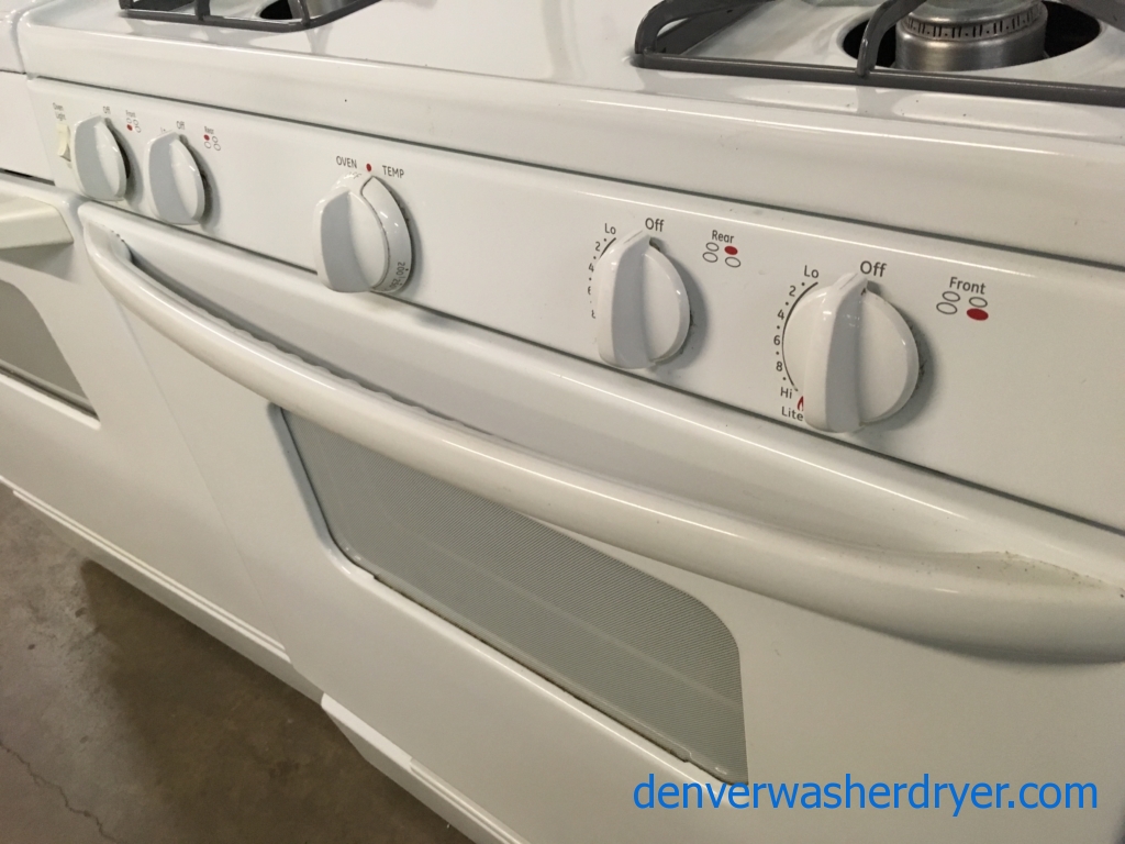 Large Images for Used Freestanding 30″ GE *GAS* Range, 4Burner Stove