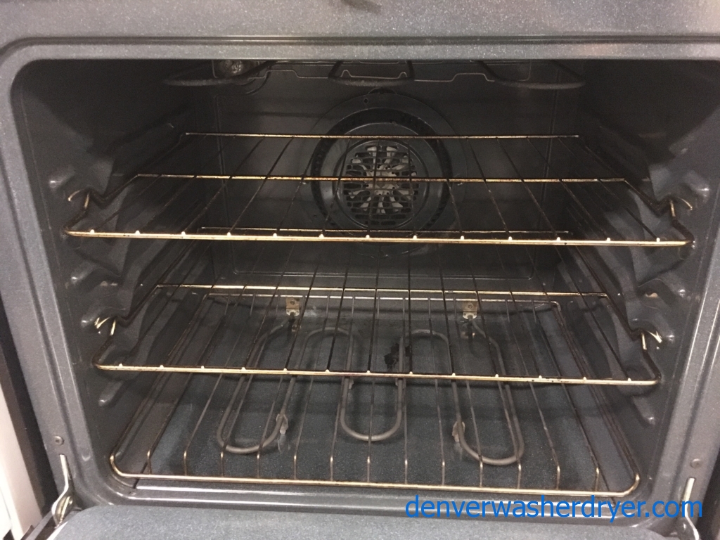 30″ Frigidaire Free-Standing Electric Glass-Top Range, 1-Year Warranty