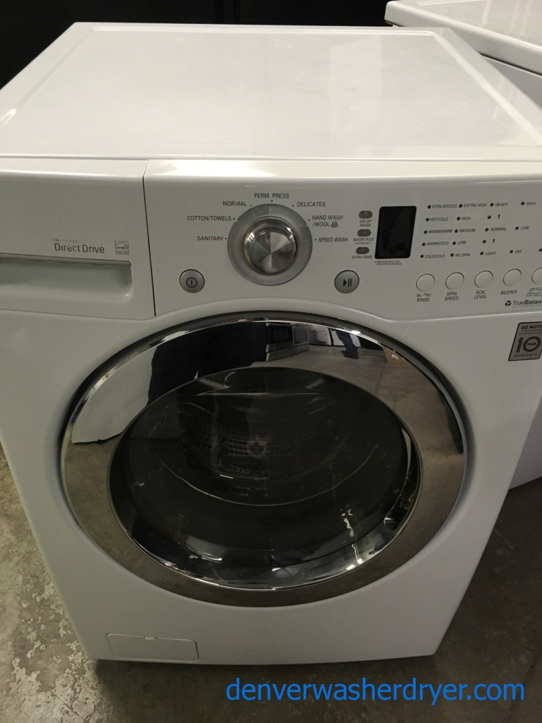 Large Images for 27″ LG Stackable FrontLoad Washer, 1Year Warranty