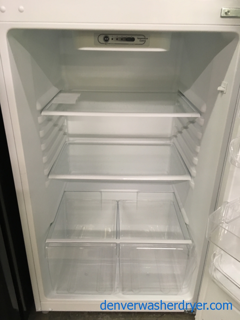 Insignia Top-Mount (9.9 Cu. Ft.) Refrigerator, 1-Year Warranty