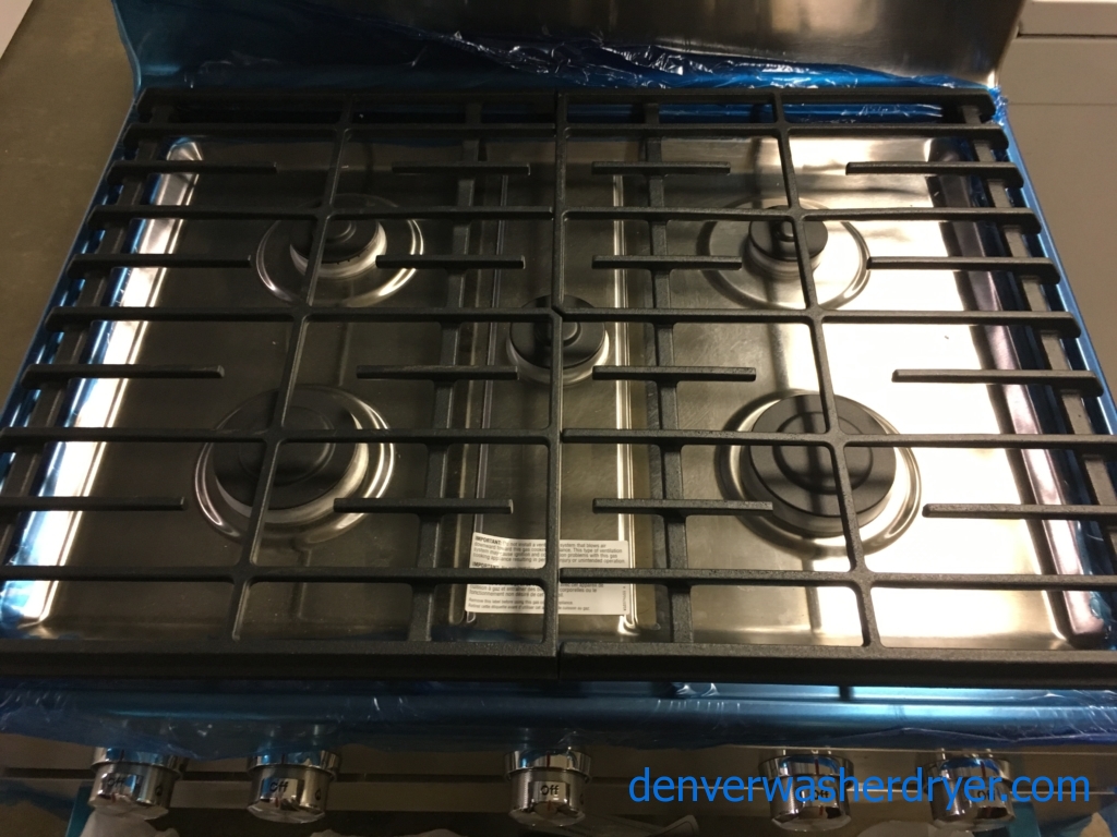 Large Images for BrandNew 30″ KitchenAid 5Burner *GAS* Range, 90Day