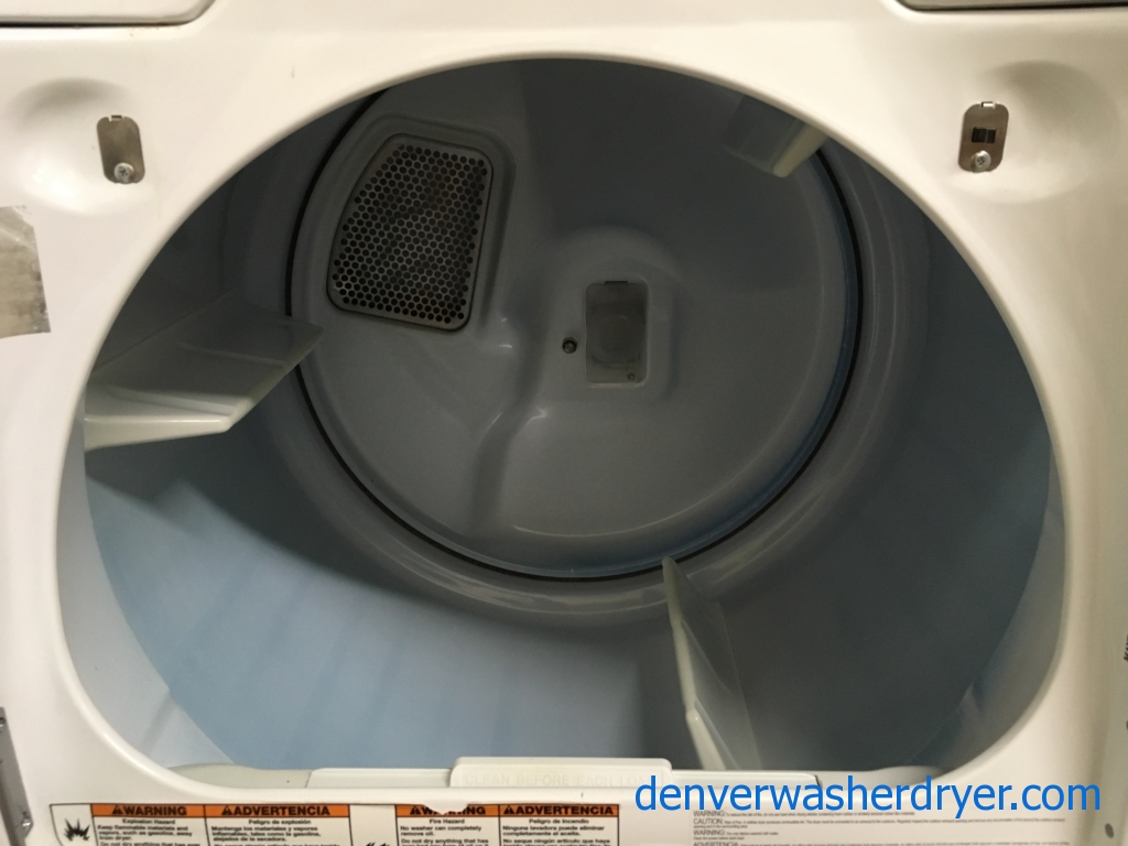 27″ Maytag Direct-Drive Top-Load Washer & Electric Dryer, Quality Refurbished, 1-Year Warranty