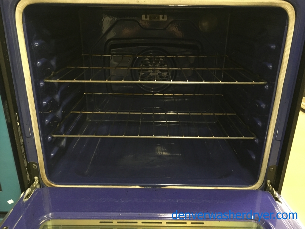 30″ Free-Standing LG Electric Glass-Top Range with Fan Convection, 1-Year Warranty