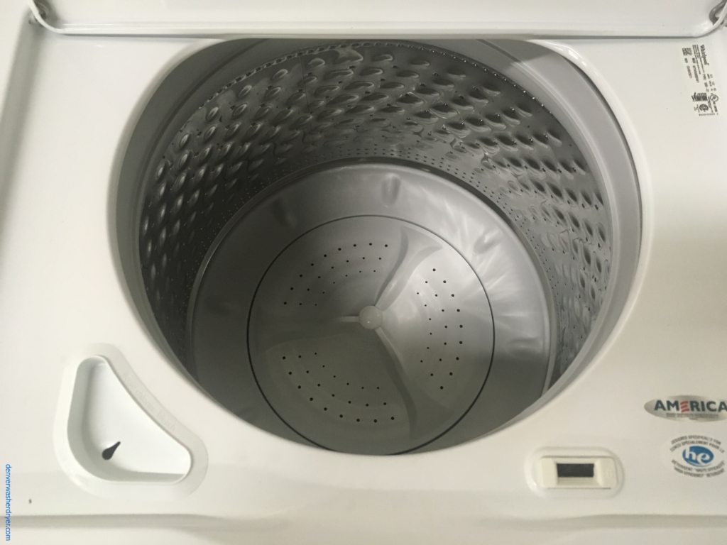27″ Whirlpool Quality Refurbished Top-Load HE Washer, 1-Year Warranty