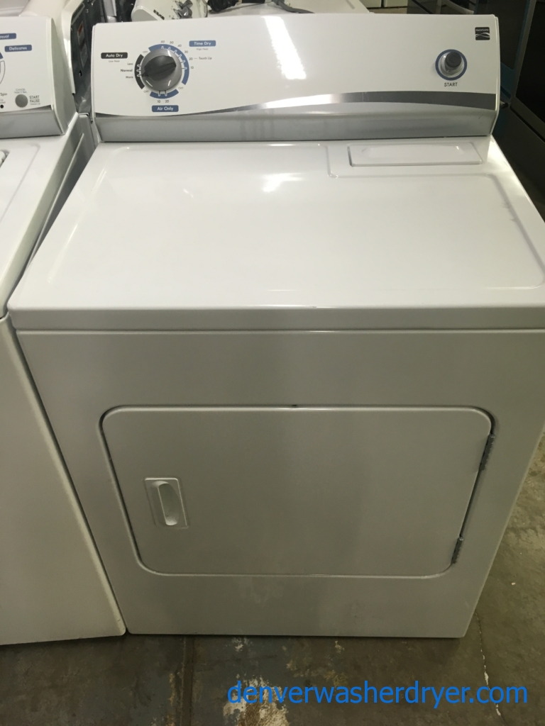 Large Images for 29″ Quality Refurbished Kenmore Electric Dryer, 1Year