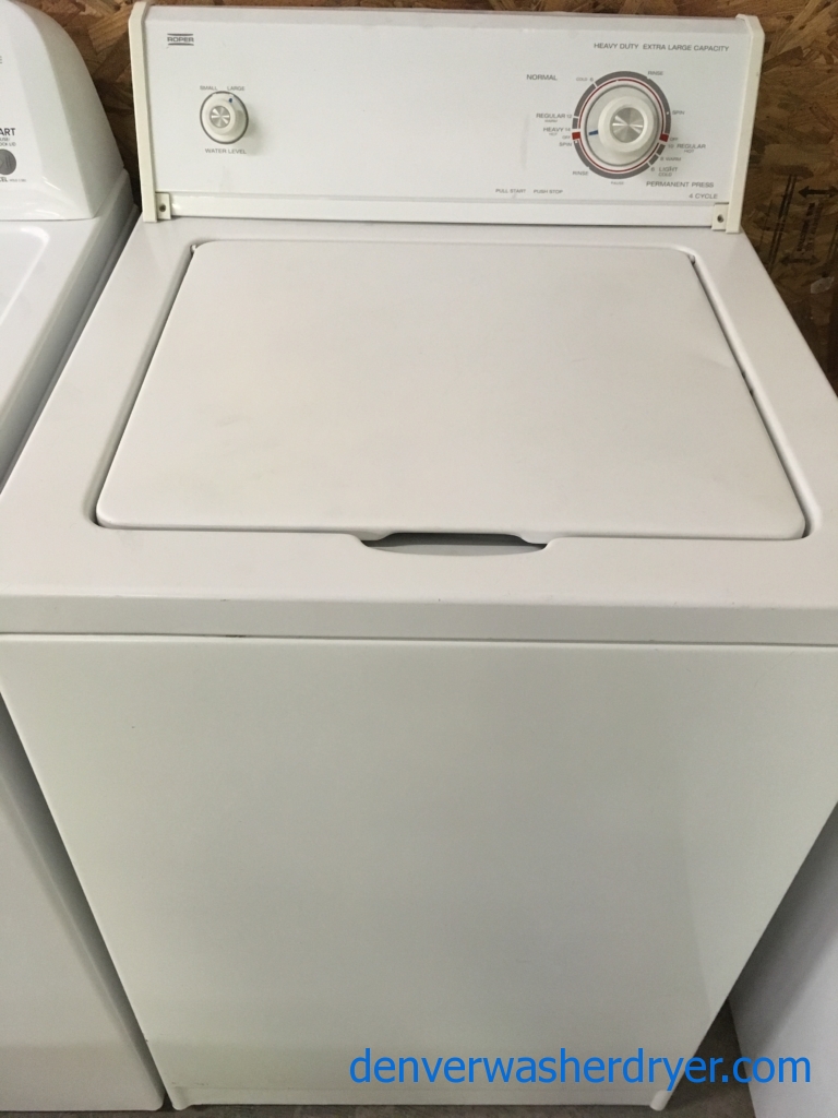 Quality Refurbished Roper Direct-Drive Washer, 1-Year Warranty