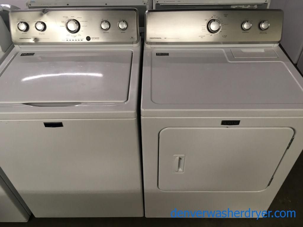 Large Images for 27″ HE Maytag Centennial TopLoad Washer & Electric