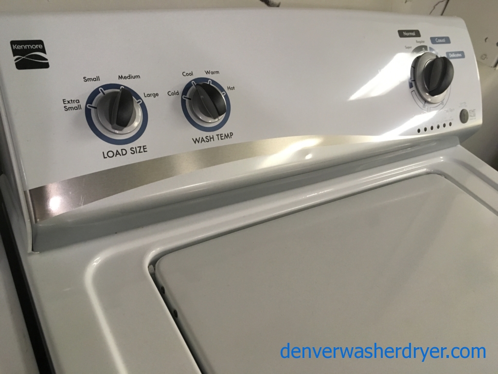 Full-Size Kenmore Washing Machine, Agitator, Quality Refurbished, 1-Year Warranty