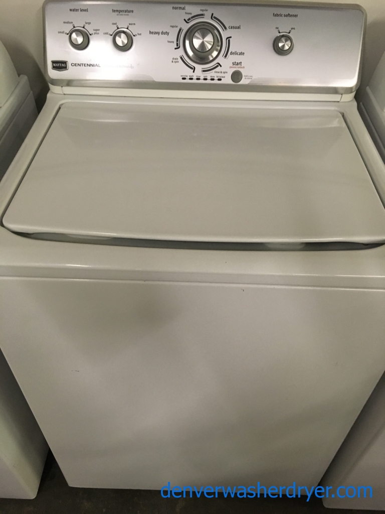 Large Images for Top-Load Maytag Washing Machine with Agitator ...