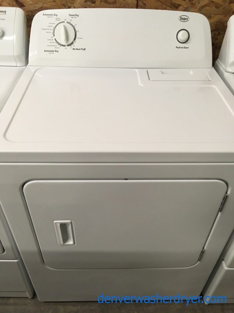 Large Images for 29 Inch Roper Dryer 4479