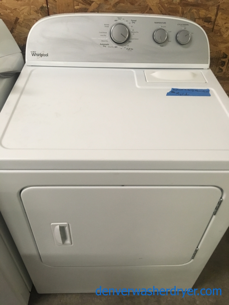 Whirlpool 29″ 220V Dryer