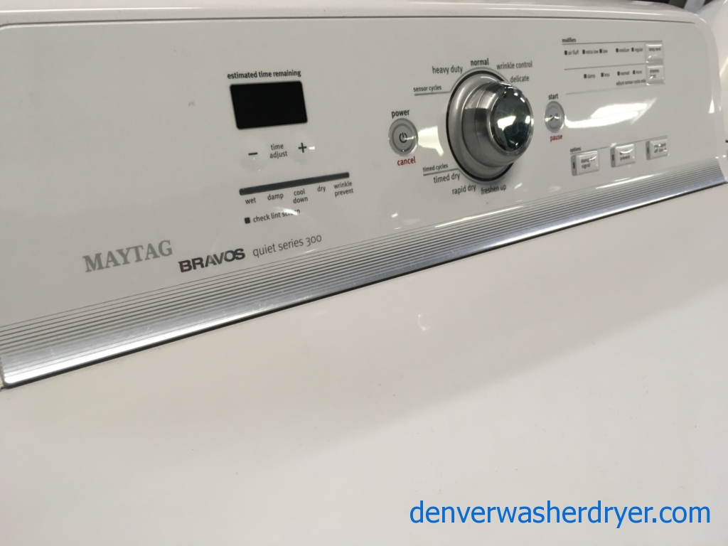 Marvelous Maytag Direct-Drive HE Washer, Electric Dryer, Quality Refurbished, 1-Year Warranty!