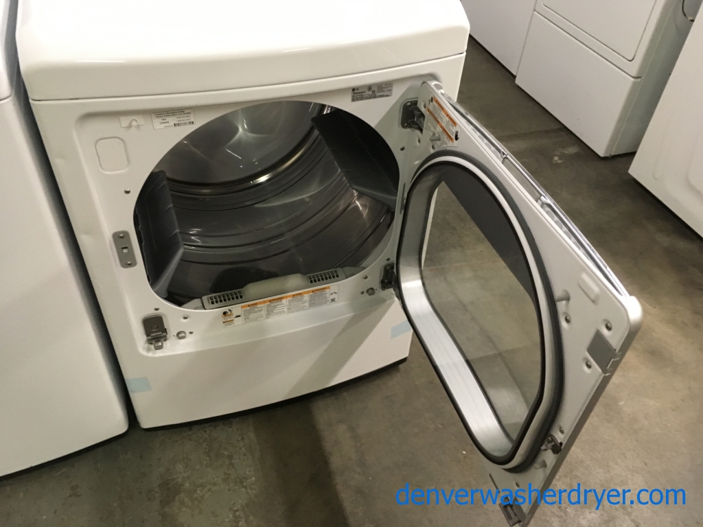 Brand New LG Top-Load HE Direct-Drive Washer, *GAS* HE Dryer, Mega Capacity, 1-Year Warranty