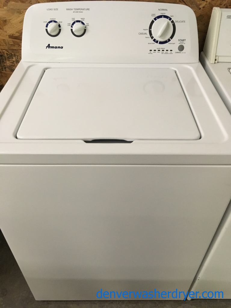 Large Images for Sweet Amana(Maytag) Washing Machine, TopLoad, Full
