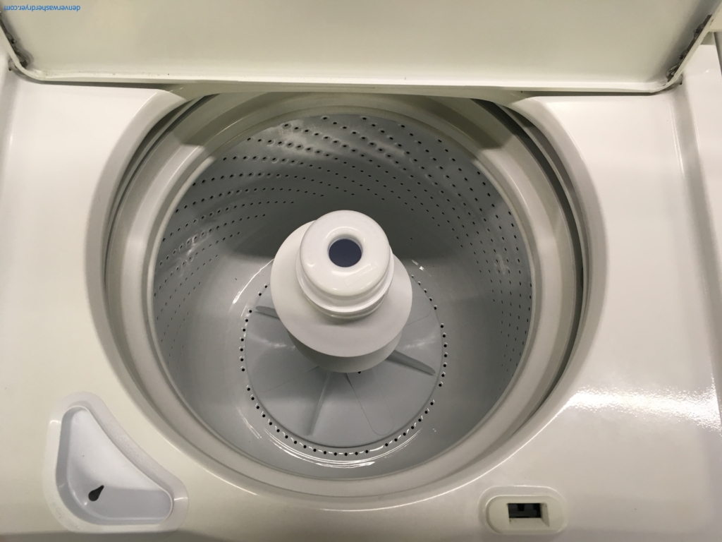 Wonderful Whirlpool Top-Load Washer, Electric Dryer, Full-Sized, Quality Refurbished