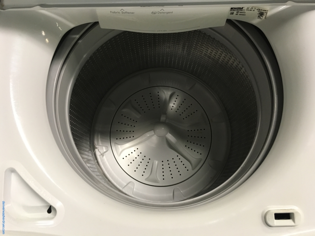 Slim Kenmore Washer/Dryer Set, Top-Load, HE, Super Capacity, Quality Refurbished, 1-Year Warranty!