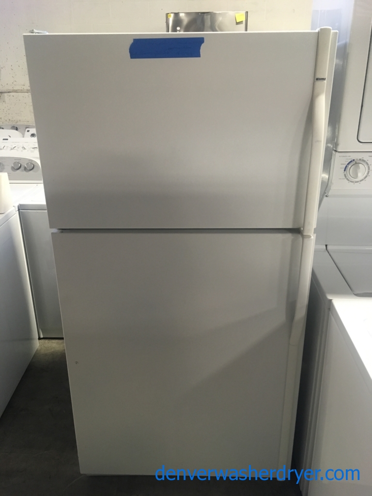 Kenmore Top-Mount Refrigerator, 21 Cu. Ft., White