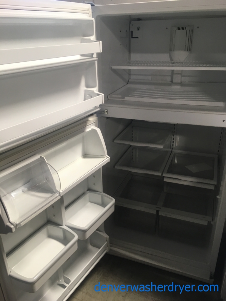 Kenmore Top-Mount Refrigerator, 21 Cu. Ft., White