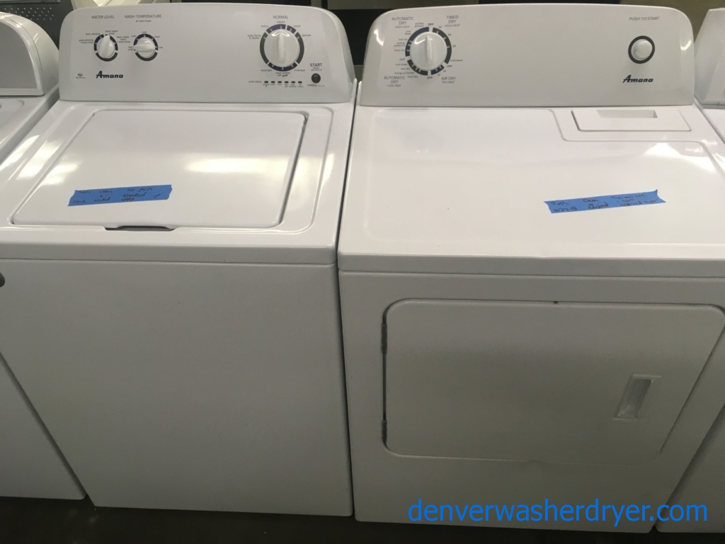 Large Images for Amana (Maytag) TopLoad Washer Dryer Set HE 4513