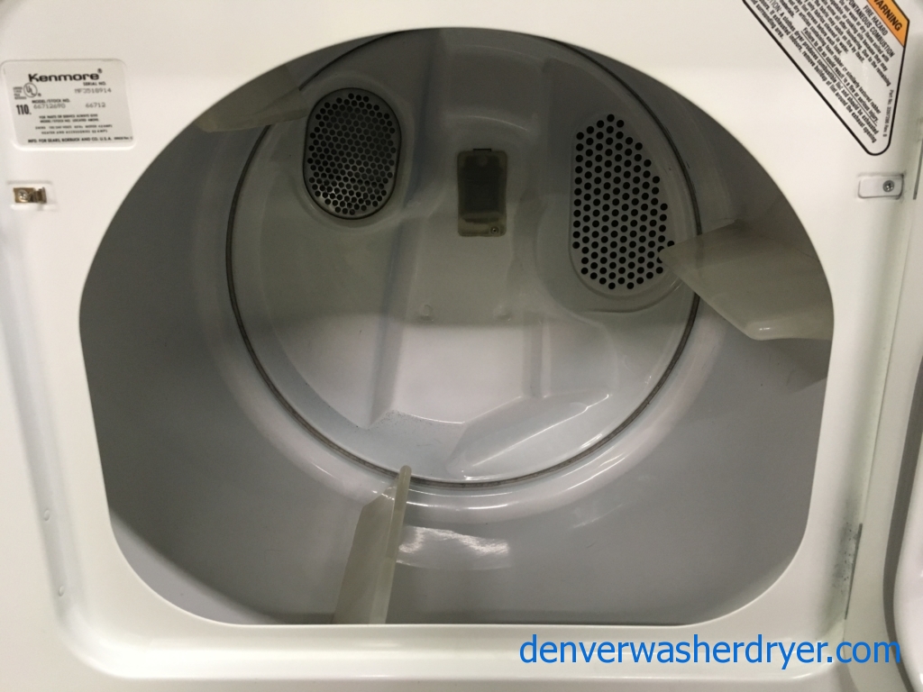 Heavy-Duty, Super Capacity, 220V, Kenmore 70 Series Dryer, Quality Refurbished, 1-Year Warranty!