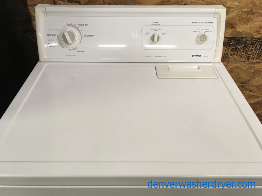 Heavy-Duty, Super Capacity, 220V, Kenmore 70 Series Dryer, Quality Refurbished, 1-Year Warranty!