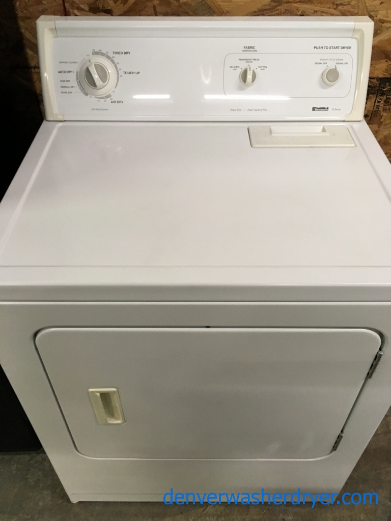 Heavy-Duty, Super Capacity, 220V, Kenmore 70 Series Dryer, Quality Refurbished, 1-Year Warranty!