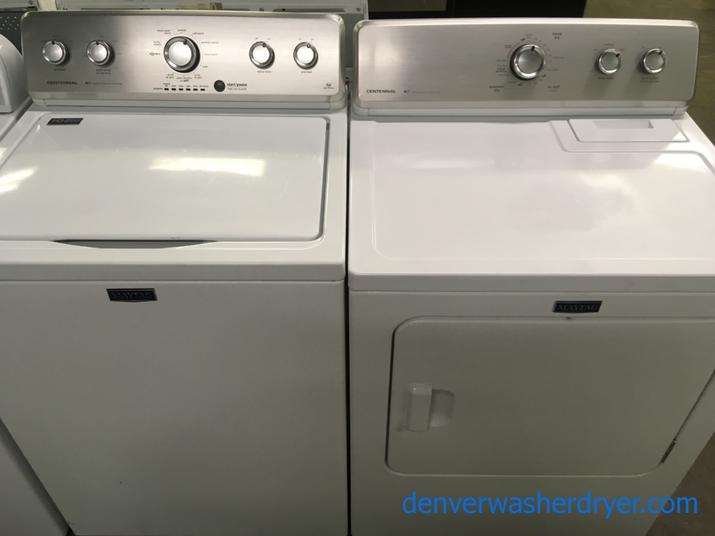 Maytag Commercial Technology Washer/ Dryer Set, HE, Energy Star, Quality Refurbished, 1-Year Warranty!