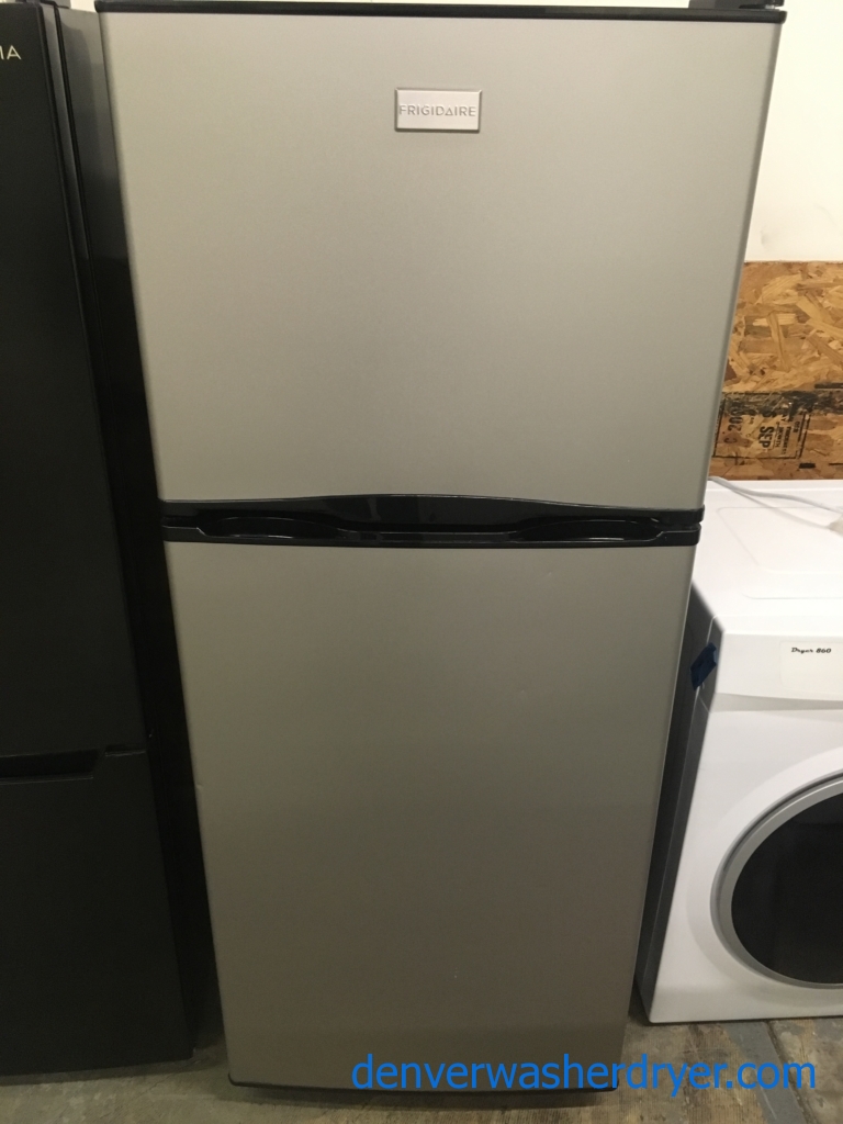 Top-Mount Frigidaire 10.0 Cu. Ft. Refrigerator, Smudge-Proof Stainless, Quality Refurbished, 1-Year Warranty!
