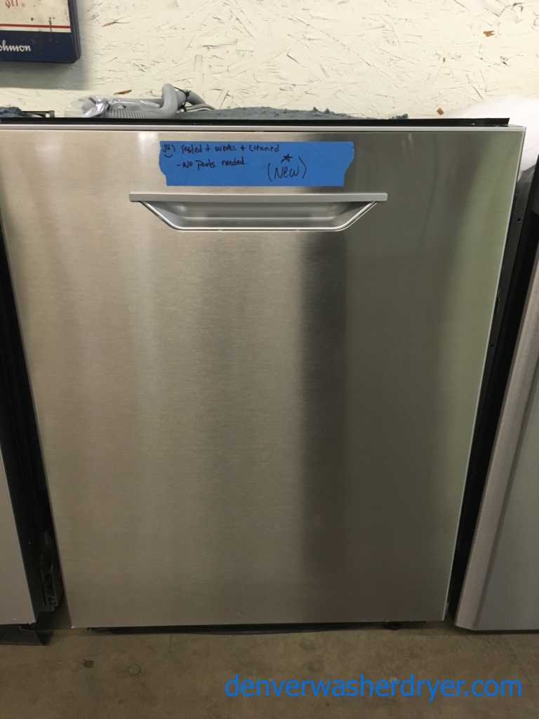 Insignia (Samsung) Dishwasher, 3-Rack, 1-Year Warranty
