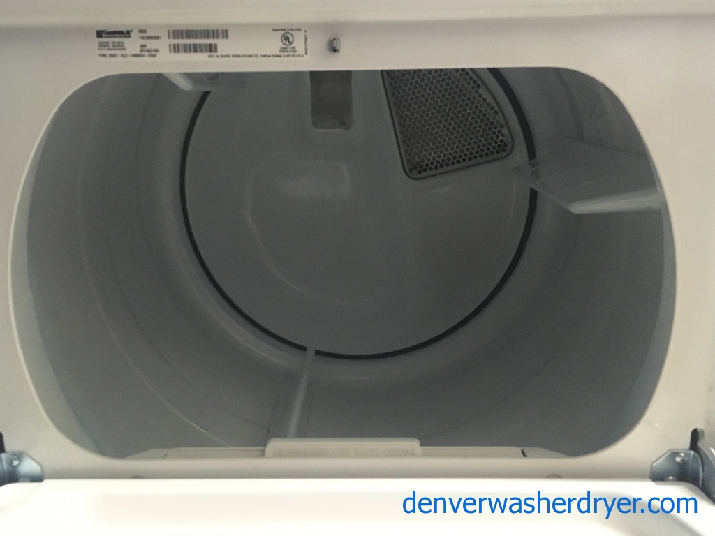 Great Kenmore 800 Series Laundry Set, Direct-Drive, Heavy-Duty, Quality Refurbished, 1-Year Warranty!