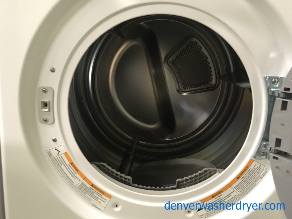 Great LG TROMM Dryer, HE, 220V, 27″, Quality Refurbished, 1-Year Warranty!