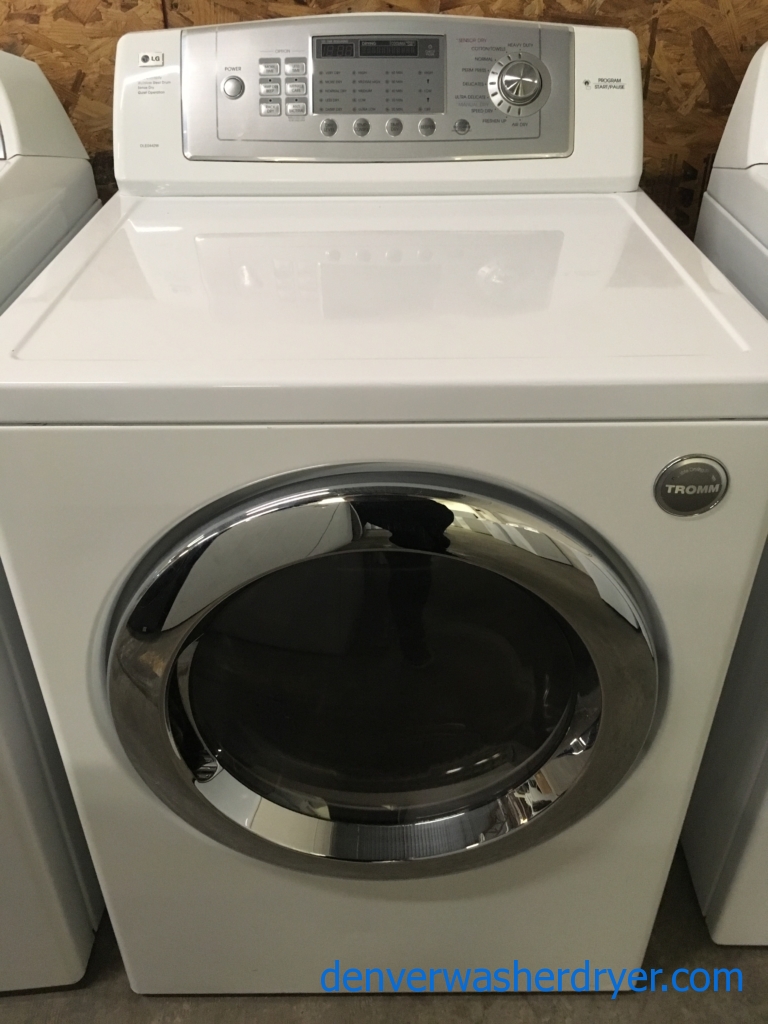 Large Images for Great LG TROMM Dryer, HE, 220V, 27″, Quality